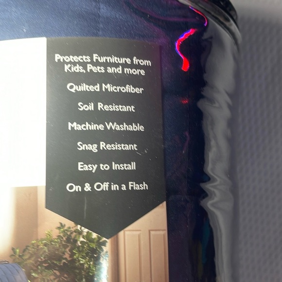 Innovative Textile Solutions Microfiber Protector Sofa Slipcover 120" x 75.5" - Picture 2 of 4